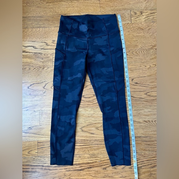 NWOT ▪️ Lululemon Fast and Free Camo Leggings - Picture 3 of 8
